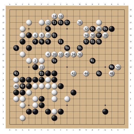 钱宇平名局系列2 渐成大器 中日围棋决战力擒山城宏