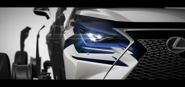 雷克萨斯NX小改款将在上海车展发布 外观锐利前卫