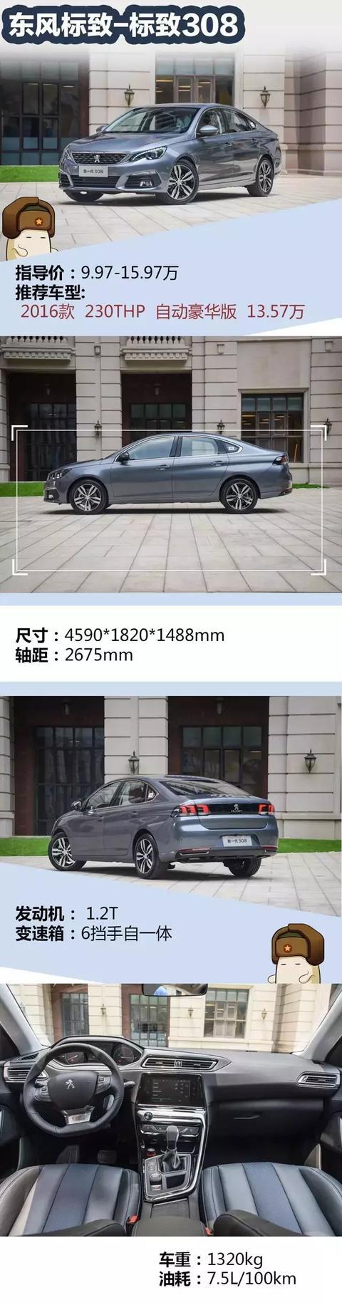 这三款1.2T合资紧凑车，不仅动力足还低油耗