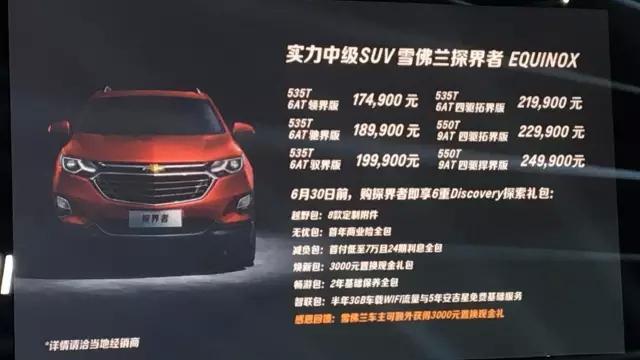 只要17.49万，你就可以买一台来自美国的中型SUV