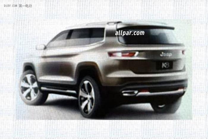 Jeep混合动力全新概念SUV4月19日亮相上海车展