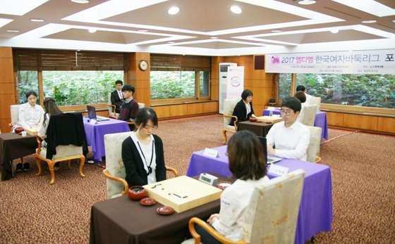 韩GS杯安国铉进四强 女子联赛一日两场