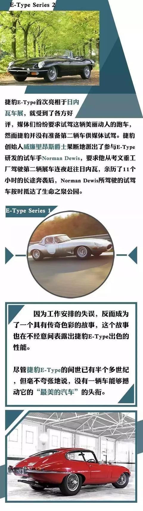 只有捷豹E-Type才能称为机械艺术的巅峰