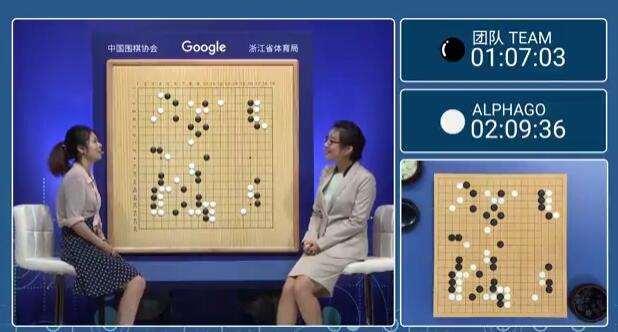 中国五虎难成合力，阿法围棋轻取胜局