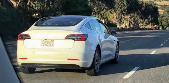 特斯拉Model 3多项参数曝光 续航346公里