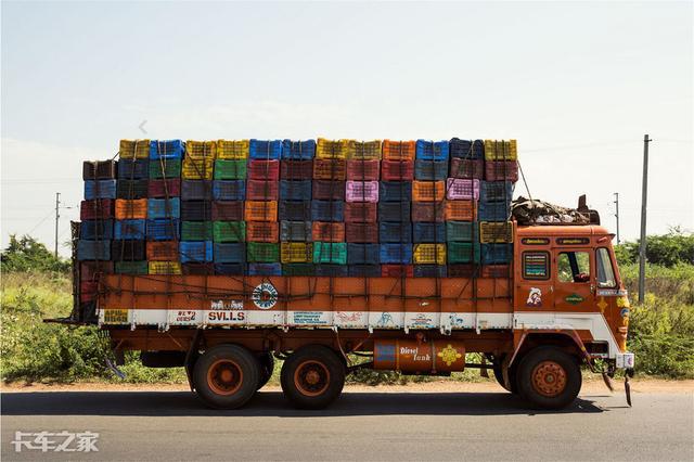 印度卡车看上去很风骚？这就是他们自己的卡车文化