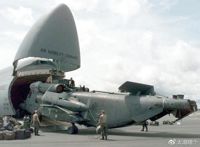 美国最大的军用运输机C－5