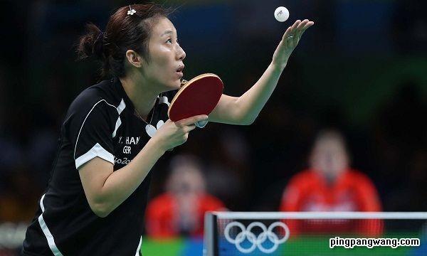日本女张本叫疯华裔美女，网友：打球就叫果然是祖传