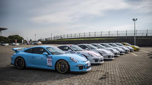 GT3大聚! 带你看全国规模最大的保时捷911 GT3聚会