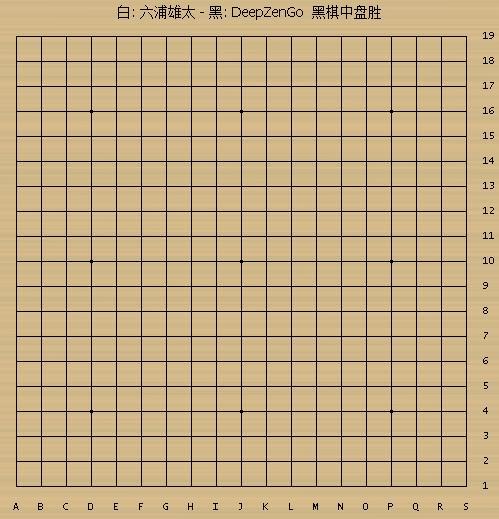 日本国家队与DeepZenGo训练棋2