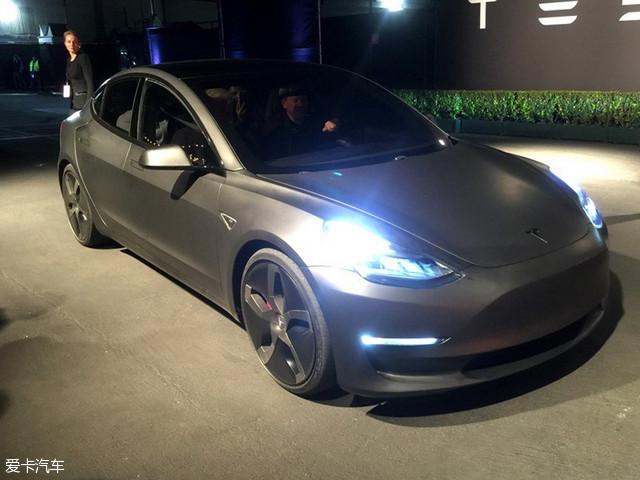 特斯拉Model 3消息 将于7月7日正式亮相