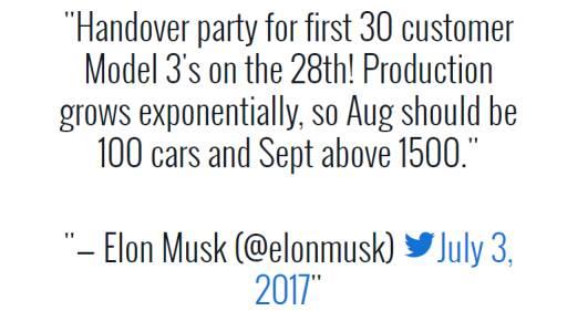 特斯拉Model 3有哪些消息，老板亲自爆料