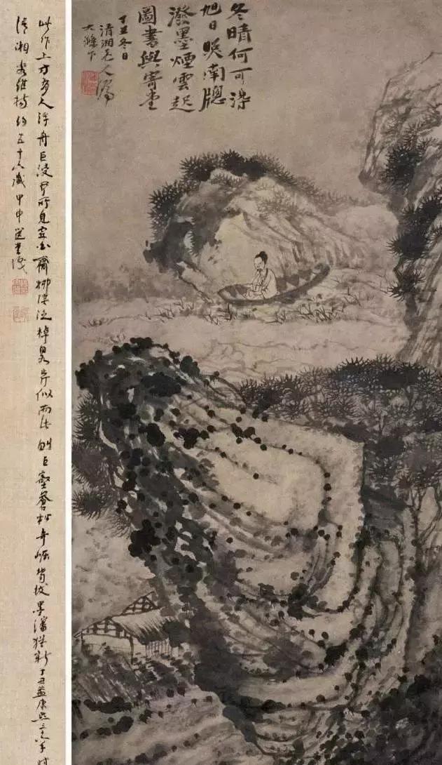 石涛传世水墨山水画集锦（高清大图）