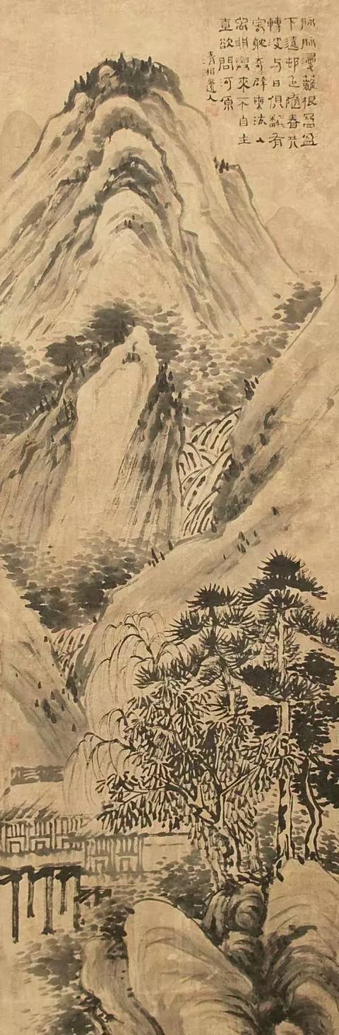 石涛传世水墨山水画集锦（高清大图）