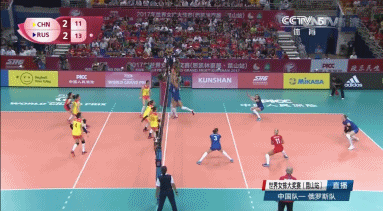 中国女排势不可挡：3-2逆转俄罗斯！
