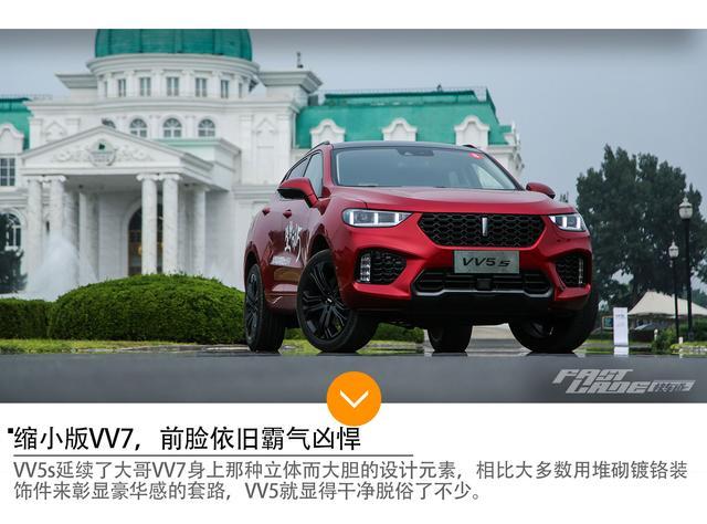 WEY豪华轿跑SUV VV5s 比VV7更便宜 质感远超博越