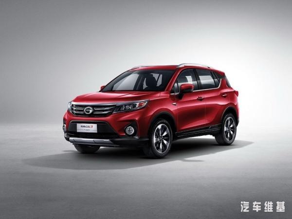 广汽传祺GS3预售8-12万，8月底将上市