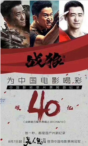 《战狼2》吴京、卢靖姗替身曝光，颜值不输本尊！