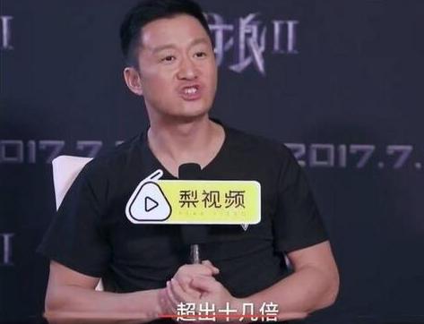 张翰接拍《战狼2》十分爽快，电话里他提了两个条件