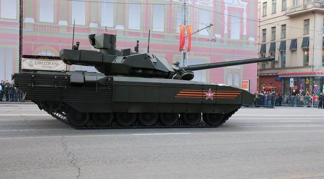 “在火星上也能发得动” 俄军T-14坦克号称世界最强