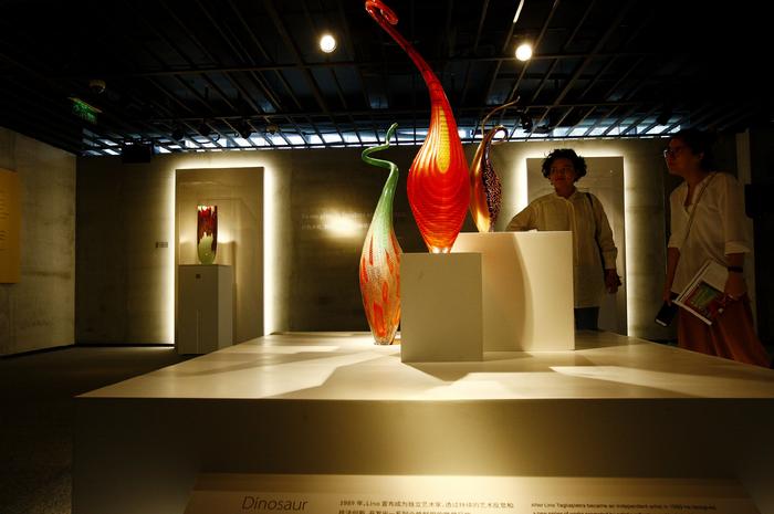 利诺·塔亚彼耶得拉玻璃艺术品中国首展在沪开幕