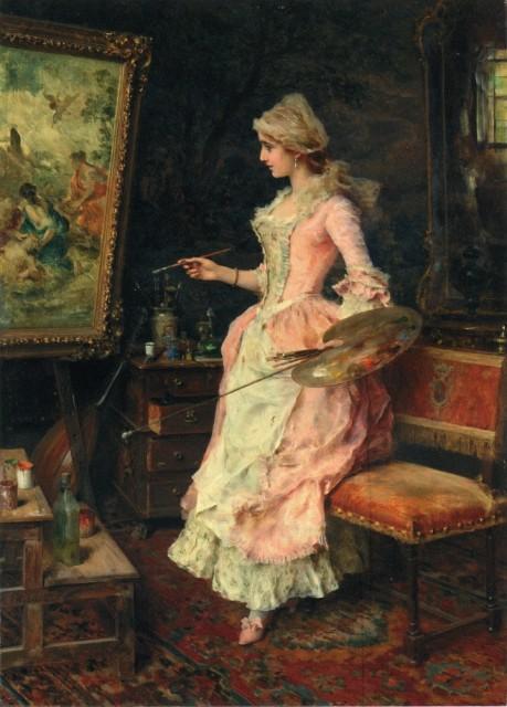 费德里科安德烈奥蒂(Federico Andreotti)油画作品