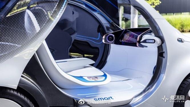 干掉人工操控 Smart EQ概念车能做的可不仅仅是自动驾驶