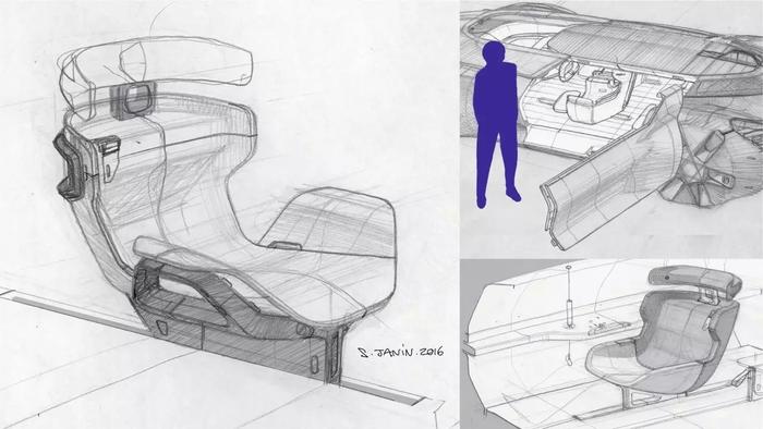 雷诺电动概念车Symbioz Concept设计过程图集