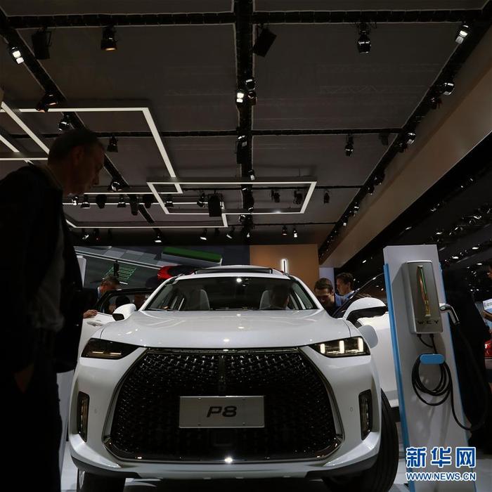 中国新能源车闪亮法兰克福车展(组图)