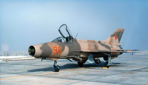歼7也是唯一一款出口到美国的中国战机！性能上与苏米格21相似