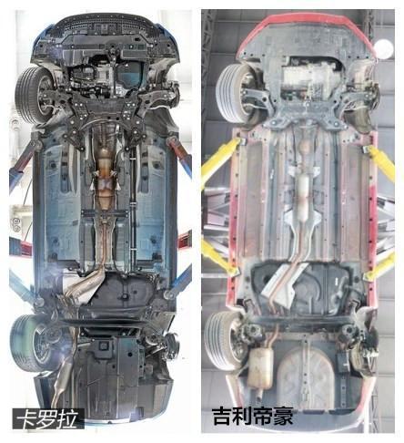 吹的太厉害, 深扒吉利底盘技术, 逆向丰田杂乱无章