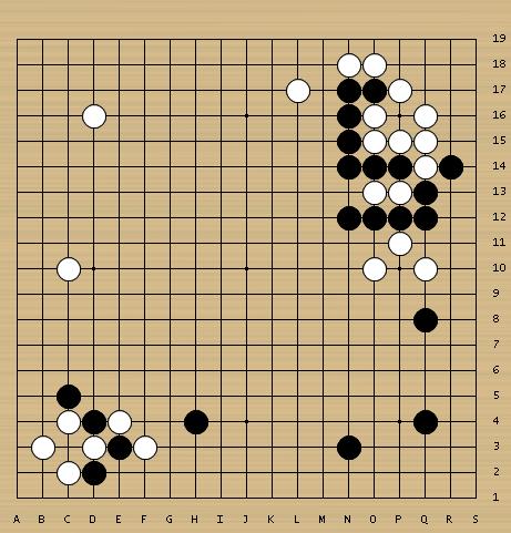 日本名人战第三局井山裕太反超高尾绅路