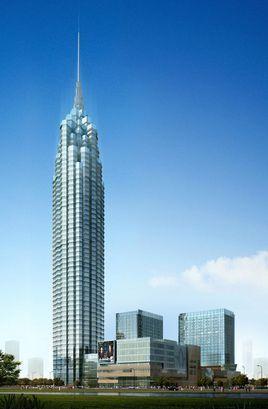 常州10大最高的摩天大楼，常州第一高楼333米，总投资28亿