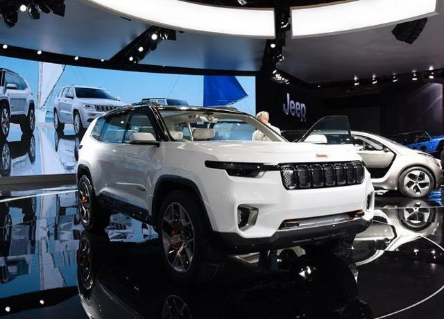 Jeep全新7座SUV谍照 将于2018年亮相