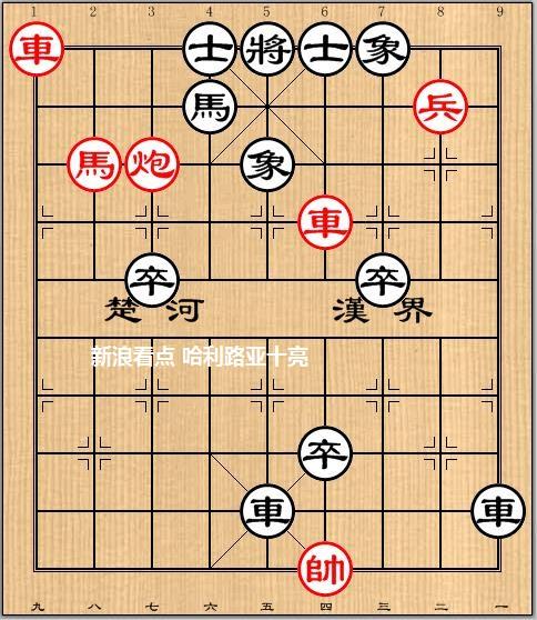 象棋古谱赏析《适情雅趣》第51局下车伏谒