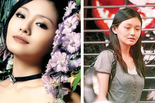 卸妆后不忍直视的女星，鲁豫秒变村姑大妈！唯她清纯依旧！