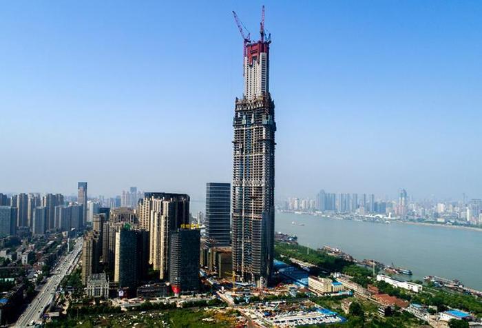 636米！中国第一高楼在建，武汉这个摩天之都终于发力了