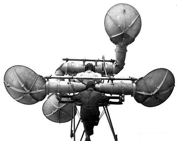 早期的“防空监听器”造型怪异，网友：放个屁耳朵能炸聋