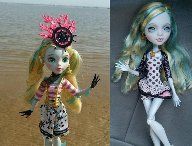 你不知道的怪高娃娃MonsterHigh还有同牌彩妆，打扮漂亮去拍照