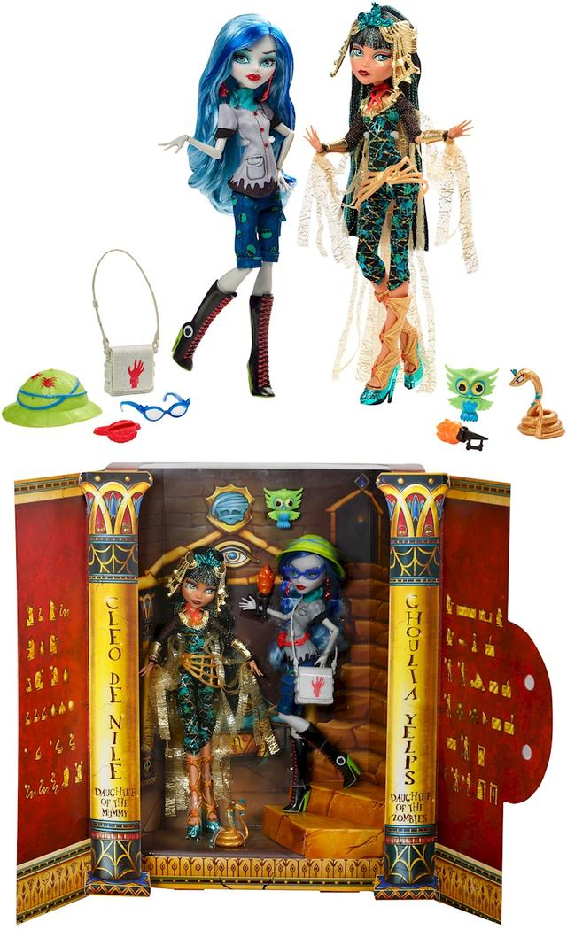你不知道的怪高娃娃MonsterHigh还有同牌彩妆，打扮漂亮去拍照
