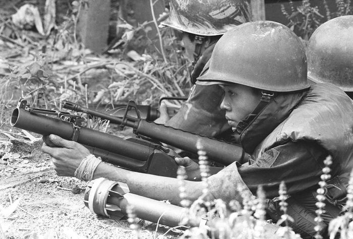 越战美军曾列装一款超猛单兵杀器 火力竟比M79大5倍