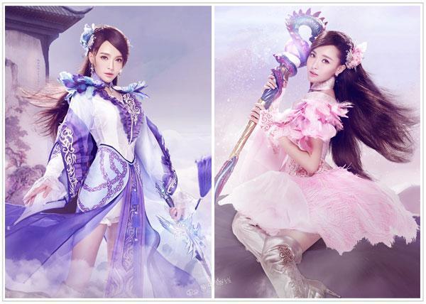 娱乐圈美女明星cosplay, 热巴最美, 林心如比张馨予还会玩