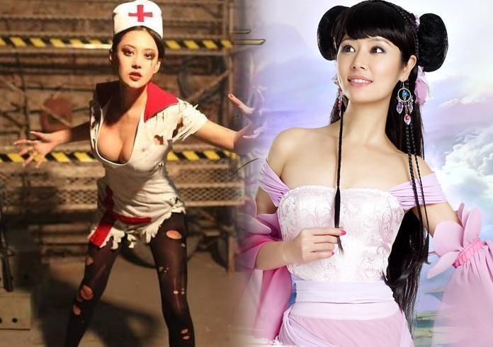 娱乐圈美女明星cosplay, 热巴最美, 林心如比张馨予还会玩