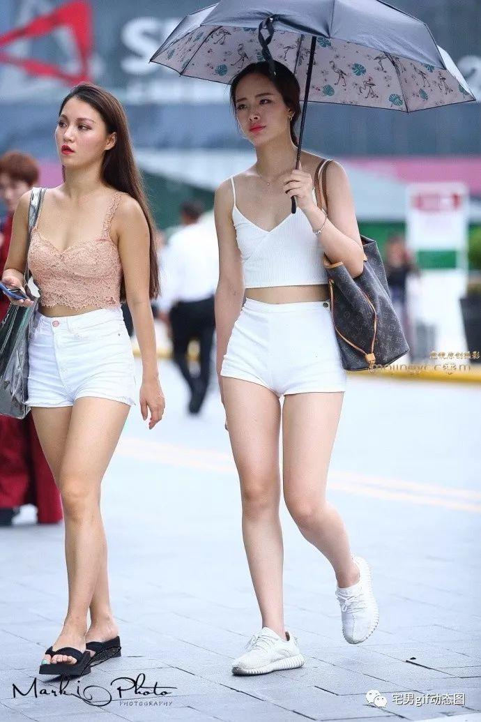街拍　小妹 