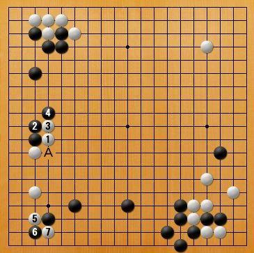 AlphaGo Lee对Zero第7局：不可思议的转换