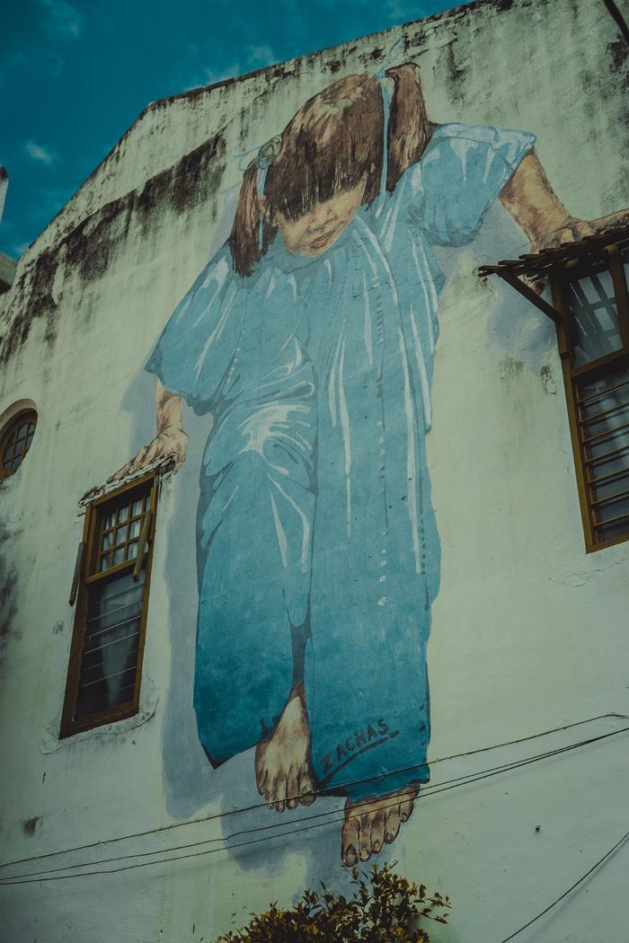 槟城乔治市街头的那些艺术壁画，你可知道它背后的故事