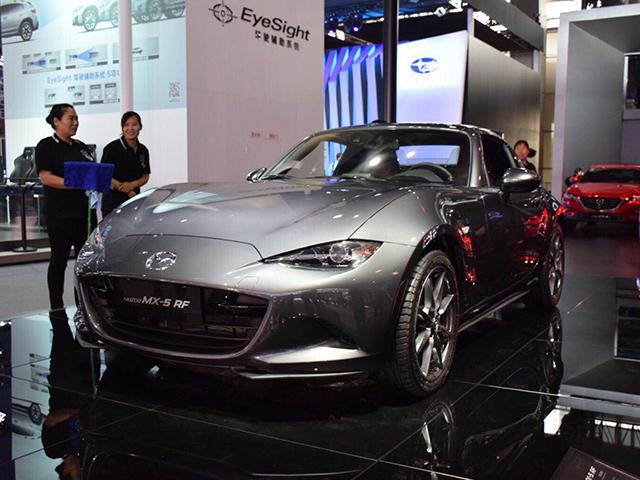 2017广州车展：马自达MX-5 RF实拍