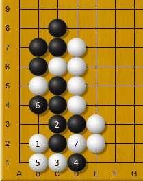 围棋实战死活练习：此局部该如何收官