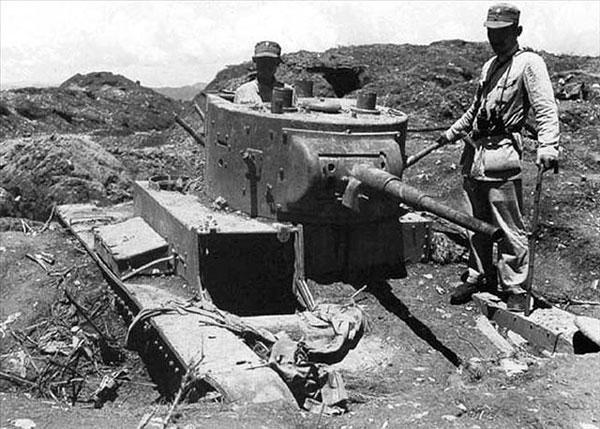 淞沪战场：一辆孤独的国军装甲战车只身冲向日军阵地