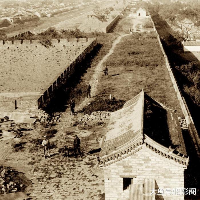 八国联军拍摄的北京 军事统治不同的占领区